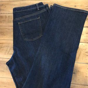 Coldwater Creek CURVY Dark Wash High Waist Jeans Size 14 NWOT